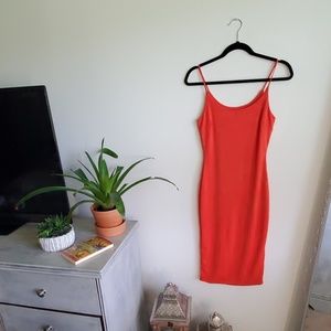 Hot Miami Styles Spaghetti Straps Midi Dress